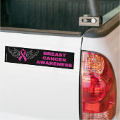 Tribal Ribbon... Borstkanker Bumpersticker (Op Truck)