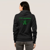 Tribal Ribbon...C Diff Hoodie (Achterkant volledig)