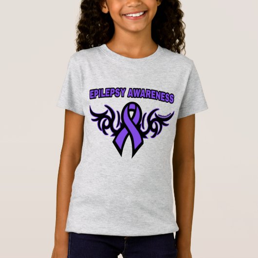 Tribal Ribbon... Epilepsie T-shirt (Voorkant)