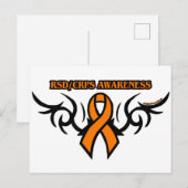 Tribal Ribbon...RSD/CRPS Briefkaart (Voorkant / Achterkant)