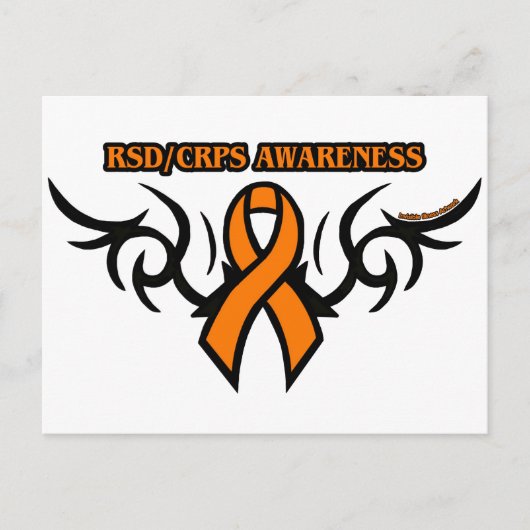 Tribal Ribbon...RSD/CRPS Briefkaart (Voorkant)