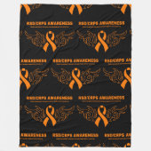 Tribal Ribbon...RSD/CRPS Fleece Deken (Voorkant)