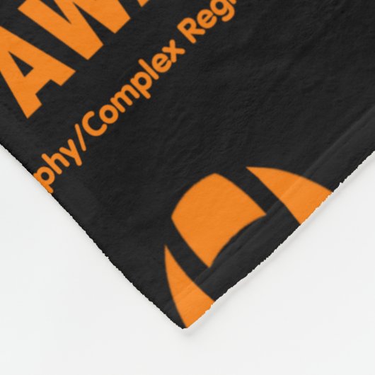 Tribal Ribbon...RSD/CRPS Fleece Deken (Hoek)