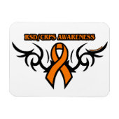 Tribal Ribbon...RSD/CRPS Magneet (Horizontaal)