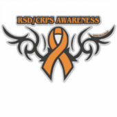 Tribal Ribbon...RSD/CRPS Sticker (Voorkant)