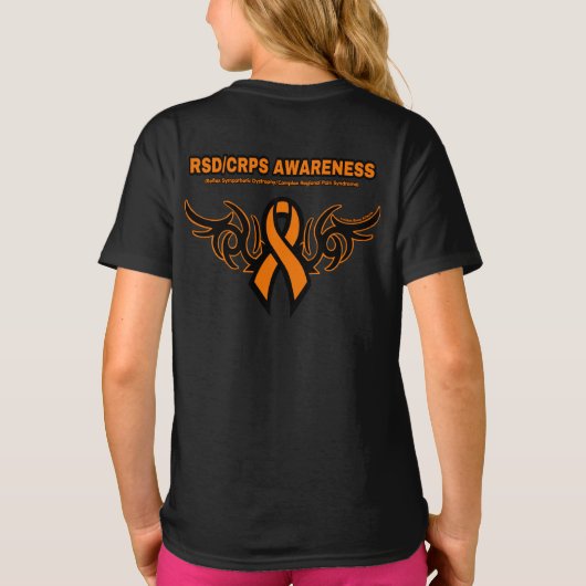 Tribal Ribbon...RSD/CRPS T-shirt (Achterkant)
