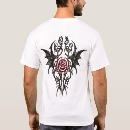 Tribal Rose Emblem T-shirt