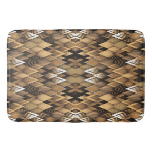 TRIBAL RUSTIC TRIANGULAR PATROON BADMAT
