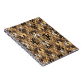 TRIBAL RUSTIC TRIANGULAR PATROON NOTITIEBOEK (Rechterzijde)