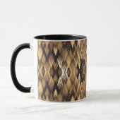 TRIBAL RUSTIEKE DRIEHOEKIGE PATROON MOK (Links)