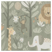 Tribal Safari Jungle ID1260 Stof (Close Up)