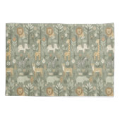 Tribal Safari Jungle Pattern ID1260 Kussensloop (Achterkant)