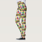Tribal Scandinavisch patroon Design Leggings (Links)