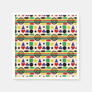 Tribal Scandinavisch patroon Design Servet