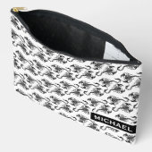 Tribal Scorpion Pattern Modern Personalised Etui (Open)