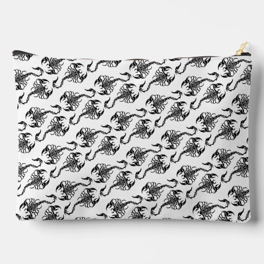 Tribal Scorpion Pattern Modern Personalised Etui (Achterkant)