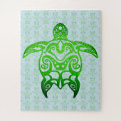 Tribal Sea Turtle Honu Legpuzzel (Verticaal)