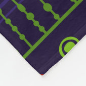 Tribal seamless pattern. fleece deken (Hoek)