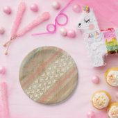 Tribal Shabby Chic Southwest Striped Paper Bord (Feest)