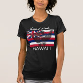 TRIBAL SHAKA (HANG LOS) Kamaʻāina HI VLAG BG T-shirt (Voorkant)