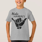 TRIBAL SHAKA (LOS HANGEN) - ALOHA HAWAII T-SHIRT (Voorkant)