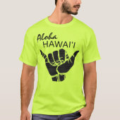 TRIBAL SHAKA (LOS HANGEN) - ALOHA HAWAII T-SHIRT (Voorkant)