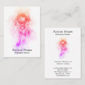 ** Tribal Shamanic. Dream Catcher Sacred Shaman Visitekaartje (Voorkant / Achterkant)