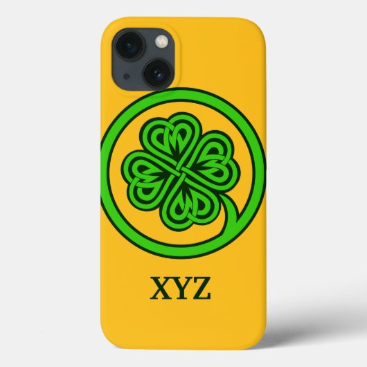 Tribal Shamrock aangepaste hoesjes (Achterkant)