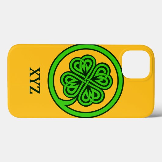 Tribal Shamrock aangepaste hoesjes (Achterkant (horizontaal))