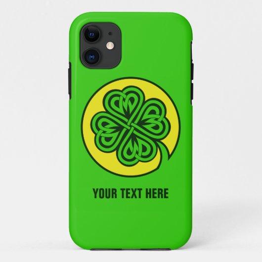 Tribal Shamrock aangepaste hoesjes (Achterkant)