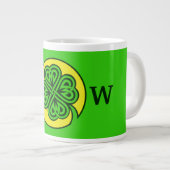 Tribal Shamrock aangepaste mokken (Voorkant rechts)