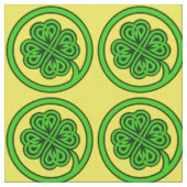 Tribal Shamrock aanpasbare stof (Close Up)