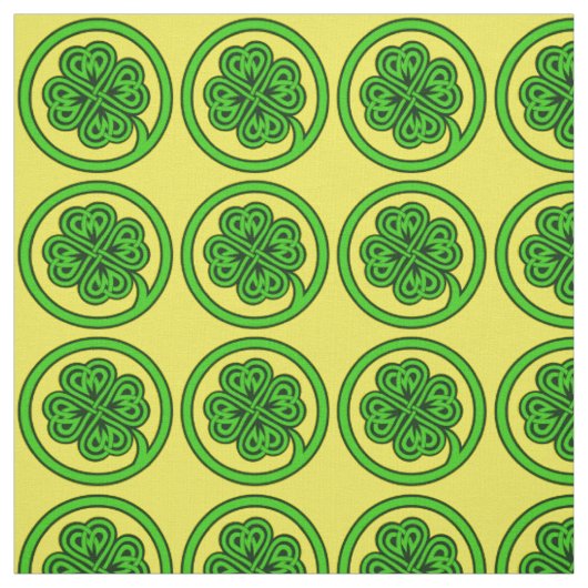 Tribal Shamrock aanpasbare stof (Swatch)