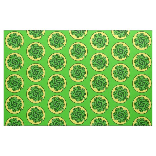 Tribal Shamrock aanpasbare stof (Fat Quarter)