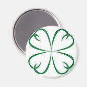 Tribal Shamrock Koelkast Magnet (Voorkant / Achterkant)