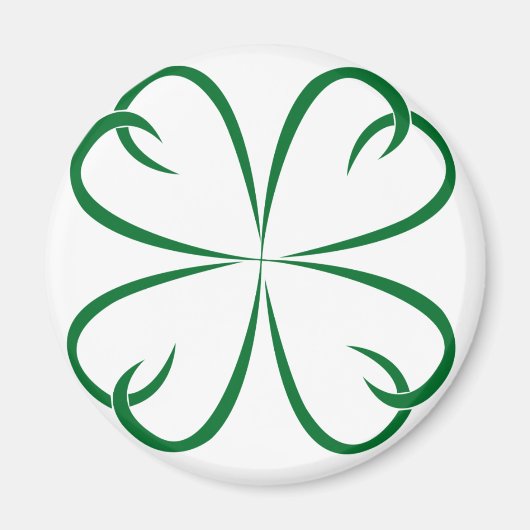 Tribal Shamrock Koelkast Magnet (Voorkant)