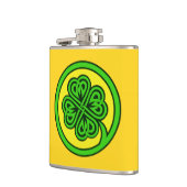 Tribal Shamrock maatkolf Heupfles (Links)