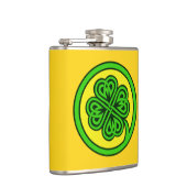 Tribal Shamrock maatkolf Heupfles (Rechts)