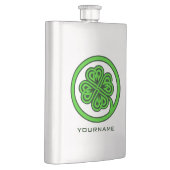 Tribal Shamrock maatkolf Heupfles (Rechts)