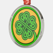Tribal Shamrock ornament (Links)