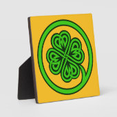 Tribal Shamrock plaque Fotoplaat (Voorkant)