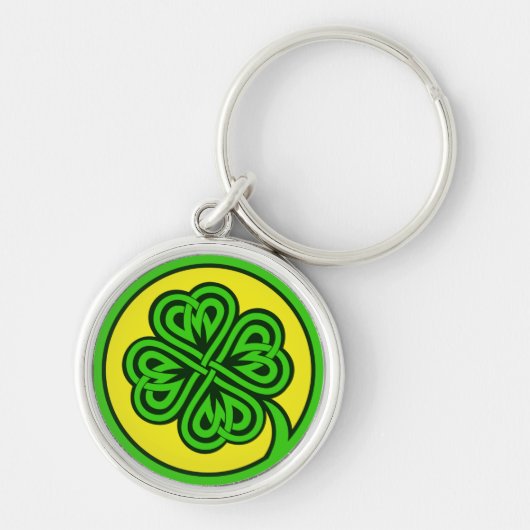 Tribal Shamrock sleutelhangers (Voorkant)