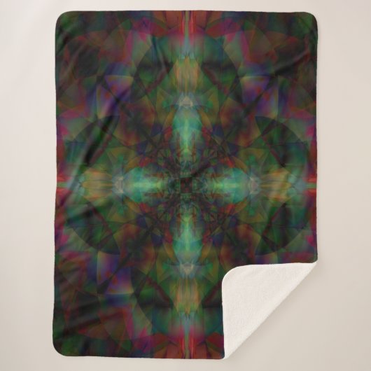 Tribal Sherpa Deken (Voorkant)