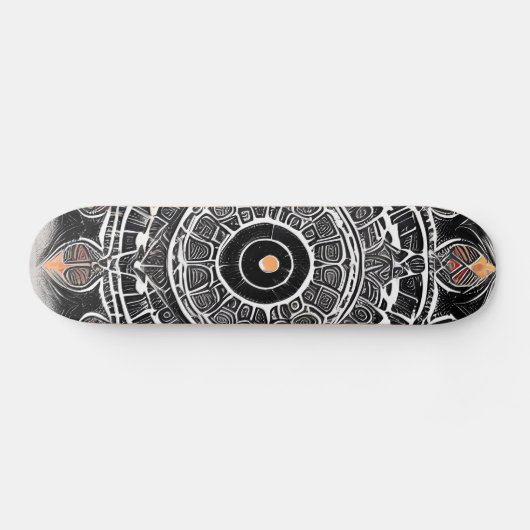Tribal Shield Persoonlijk Skateboard (Horizontaal)