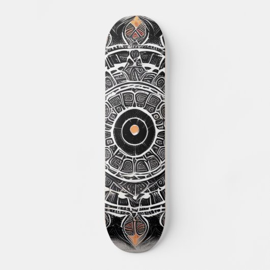 Tribal Shield Persoonlijk Skateboard (Voorkant)