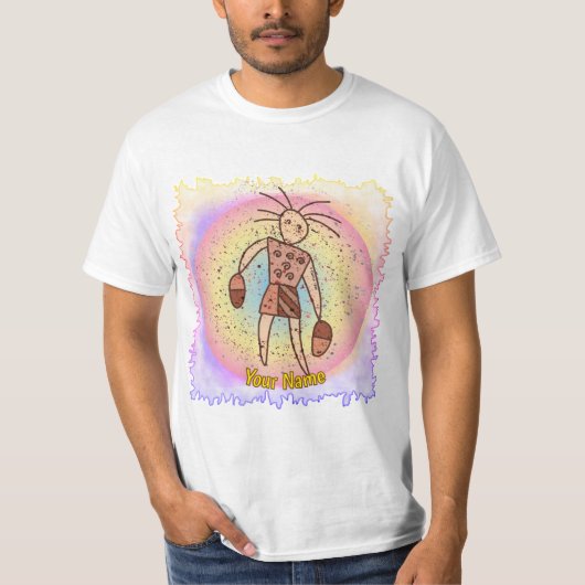 Tribal Shopper T-shirt (Voorkant)