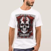Tribal Skull artwork T-shirt (Voorkant)