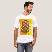 Tribal Skull-Collectie T-shirt (Voorkant volledig)