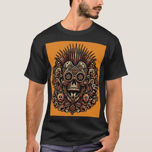 Tribal Skull-Collectie T-shirt (Voorkant)