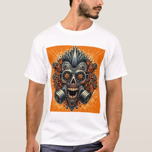 Tribal Skull-Collectie T-shirt (Voorkant)